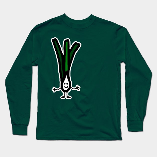 Little Leek Long Sleeve T-Shirt by Graograman